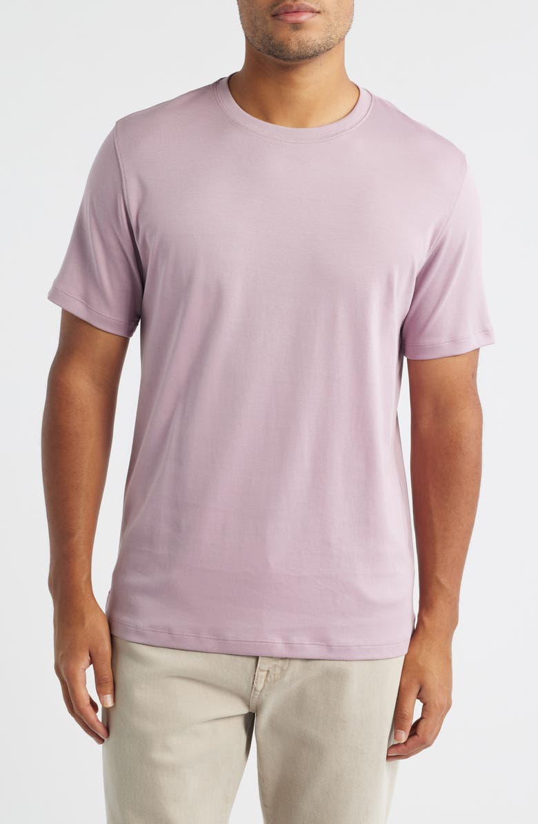 Robert Barakett Georgia Pima Cotton T-Shirt, Main, color, Light Elderberry