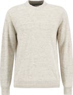 Barbour Flaxby Linen Blend Crewneck Sweater