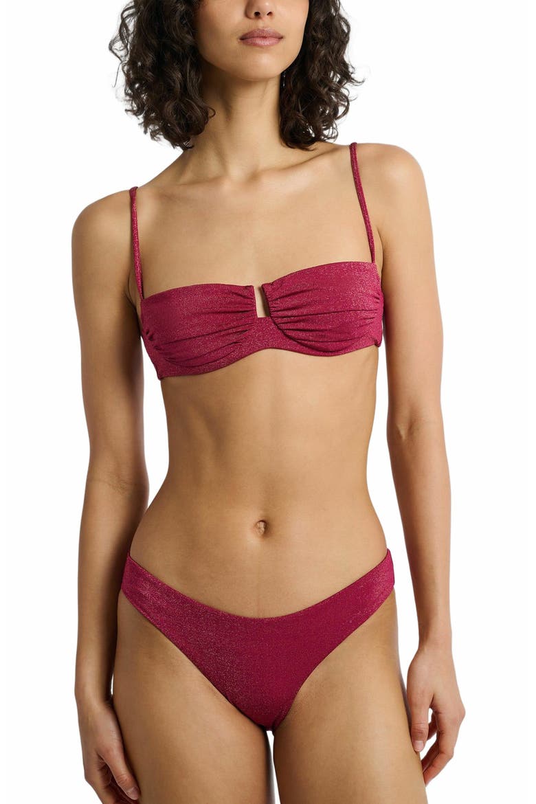 Lily Bikini Bottom, Alternate, color, ANEMONE