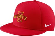 Nike Men's Nike Cardinal Iowa State Cyclones Aero True Baseball Performance Fitted Hat