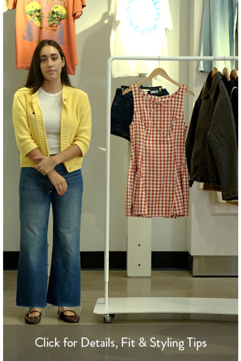 Scotch Bonnet Gingham Minidress video