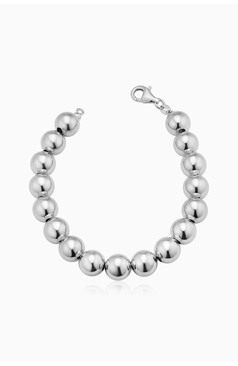 Oradina Belle of the Ball Bracelet in Sterling Silver, Main, color, Silver