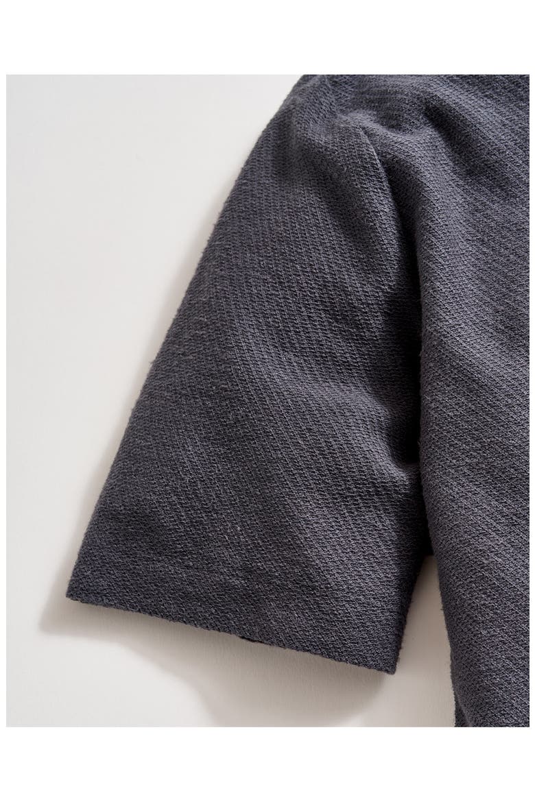 Hemp & Cotton Knit Polo, Alternate, color, ASPHALT