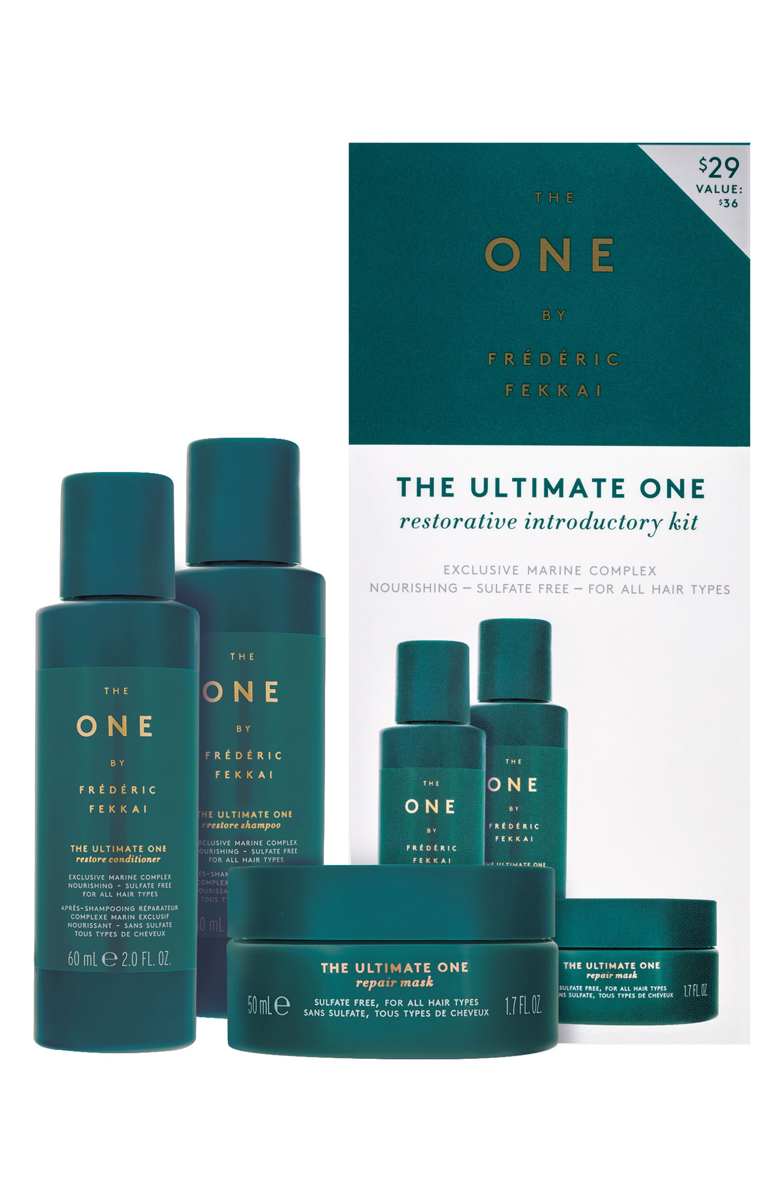 The One by Frédéric Fekkai The Ultimate One Restorative Introductory ...