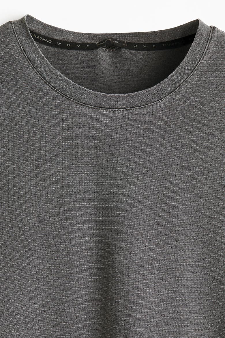 Running T-shirt With Drymove, Alternate, color, Dark gray
