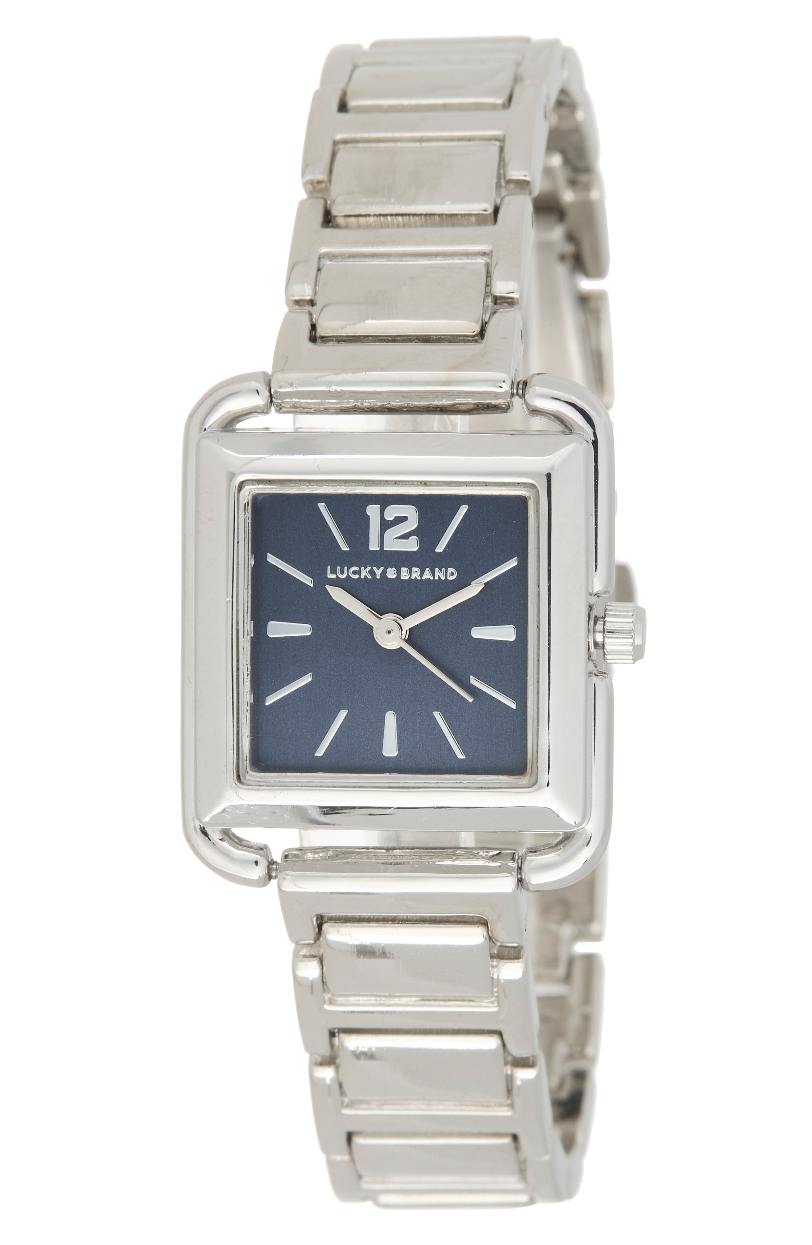 Square Bracelet Watch, 25mm x 29.5mm