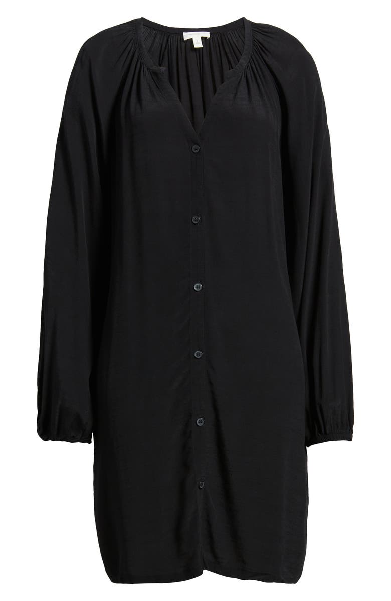 Treasure & Bond Flowy Button Front Minidress, Alternate, color,