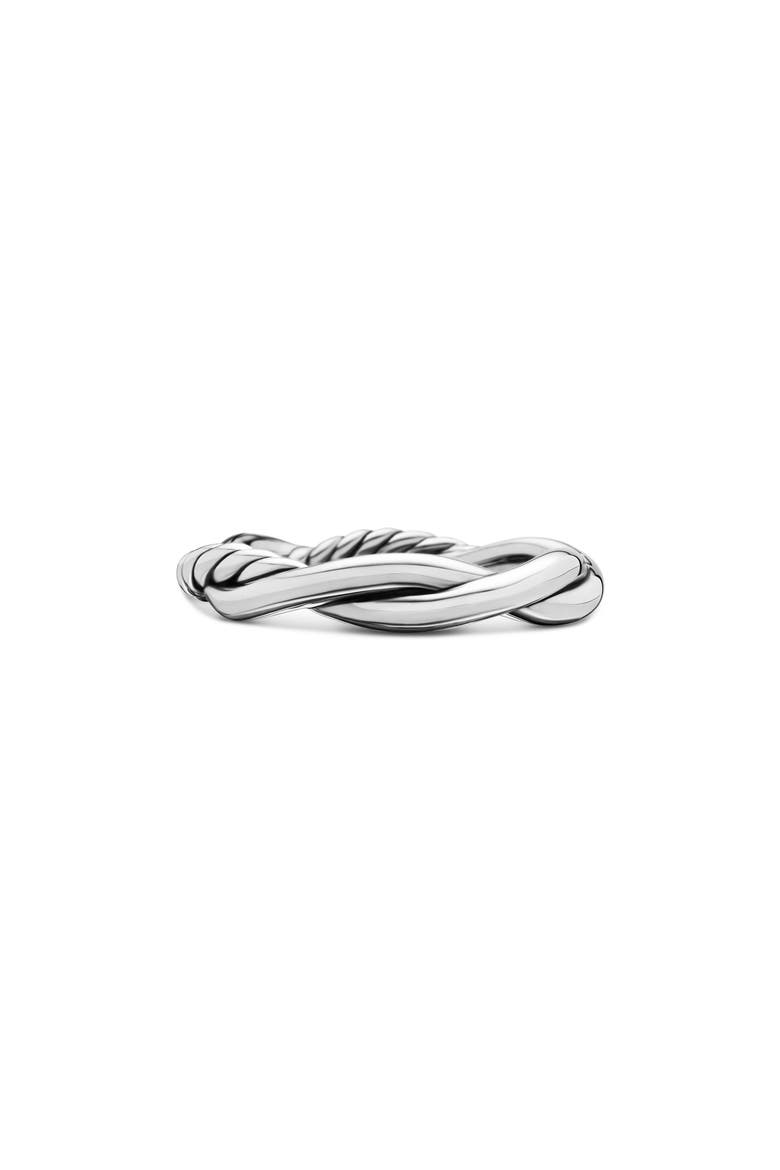 Petite Infinity Band Ring in Sterling Silver with 14K Yellow Gold, Alternate, color, STERLING SILVER YELLOW GOLD