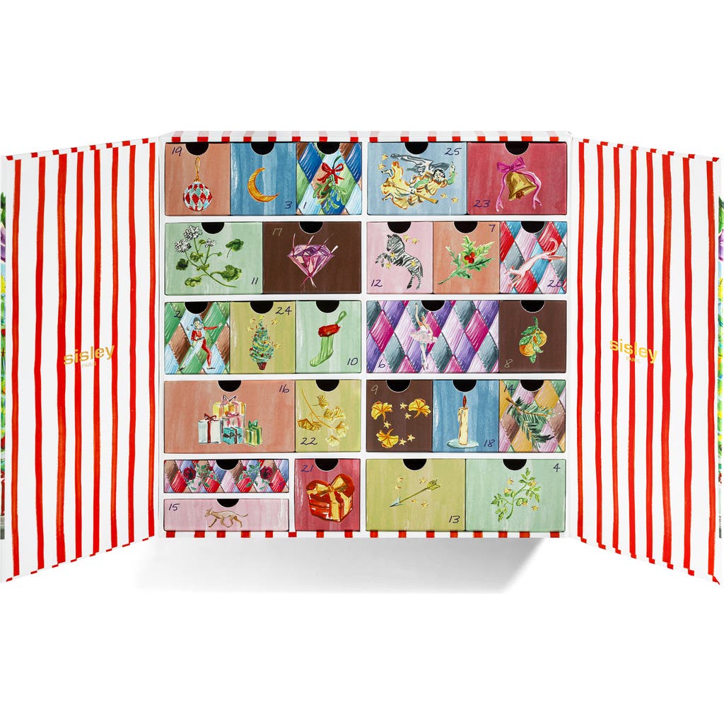Sisley Paris Holiday Calendar Gift Set In Transparent
