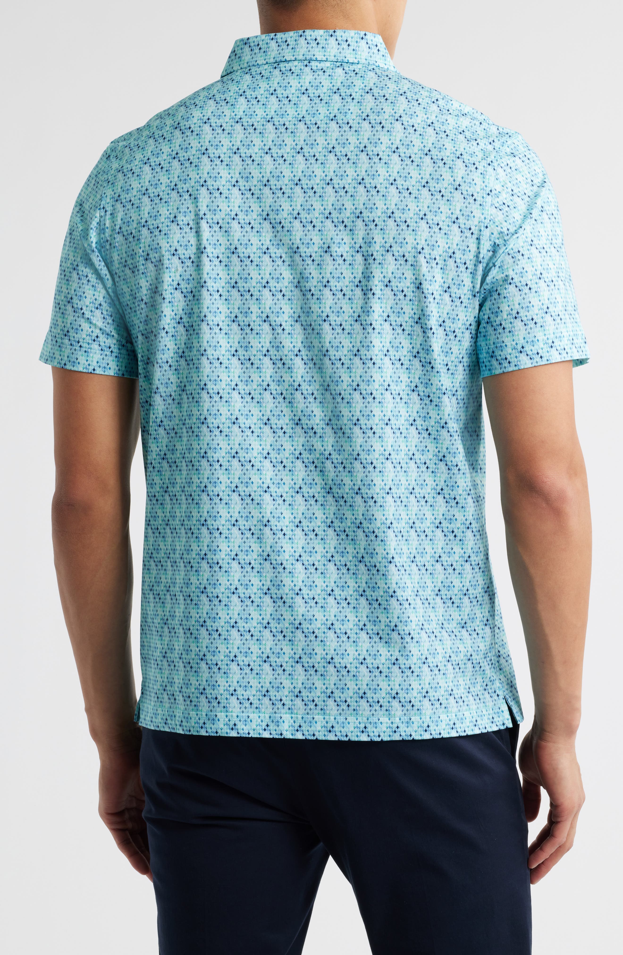 Victor OoohCotton Geo Print Polo - image 2