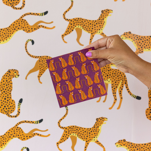 Jollity & Co Jungle Animals  Large Napkins In Assorted Pre-pack