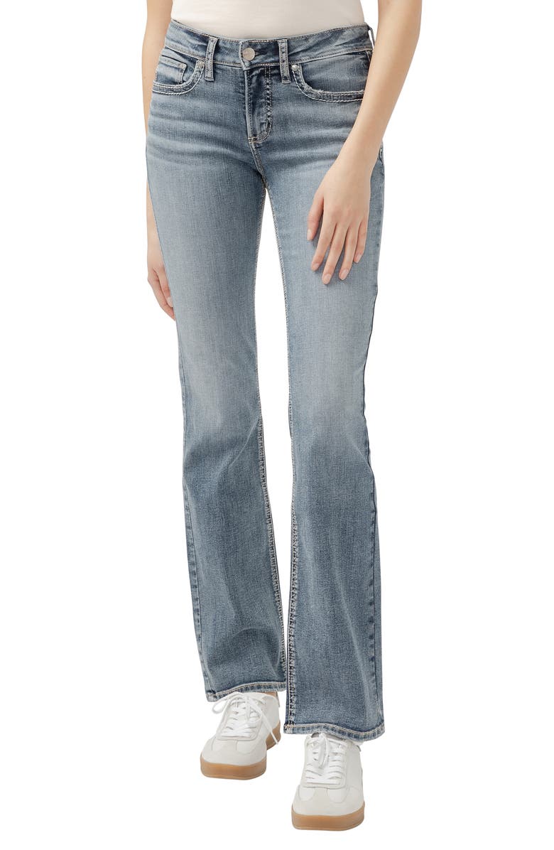 Silver Jeans Co. Suki Slim Bootcut Jeans, Main, color, Indigo