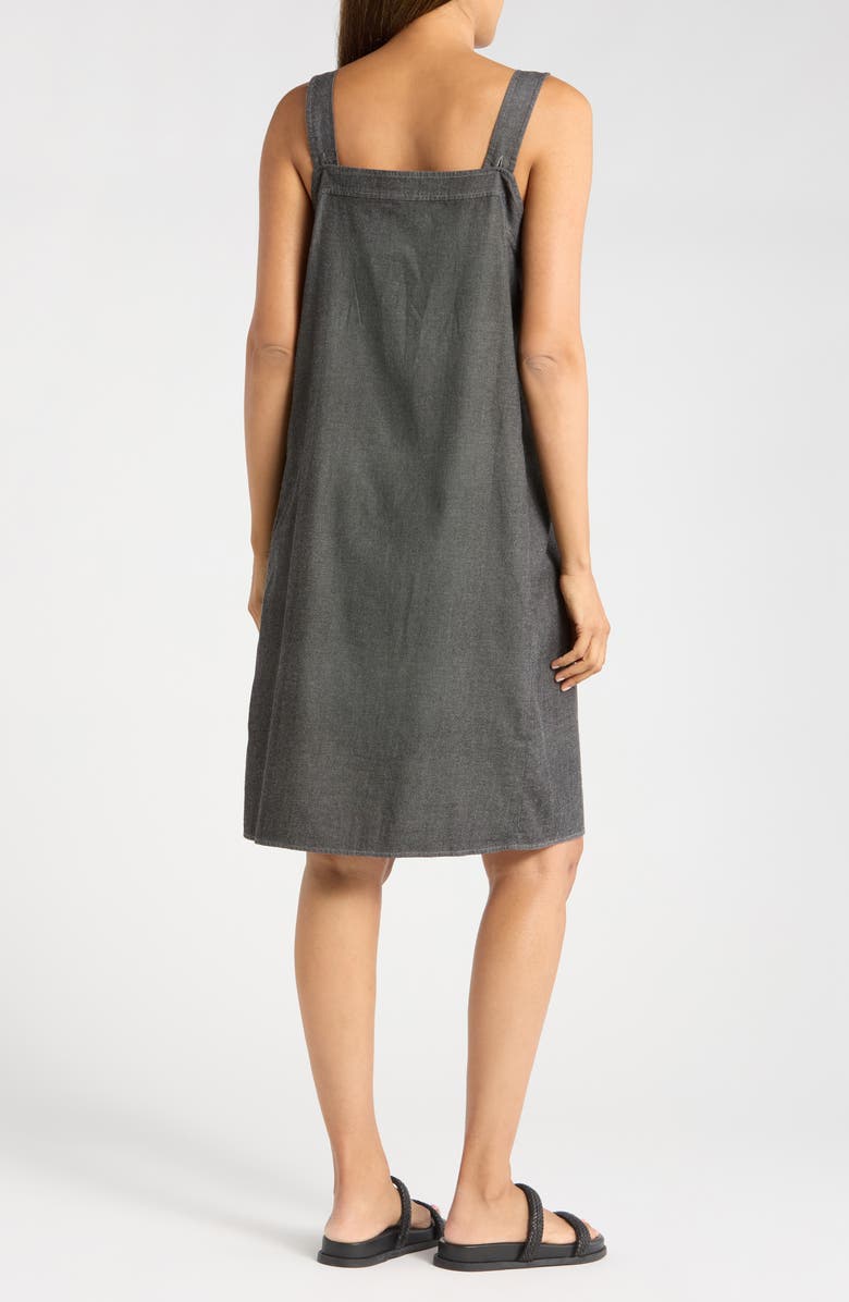 Eileen Fisher Sleeveless Organic Cotton Dress, Alternate, color,