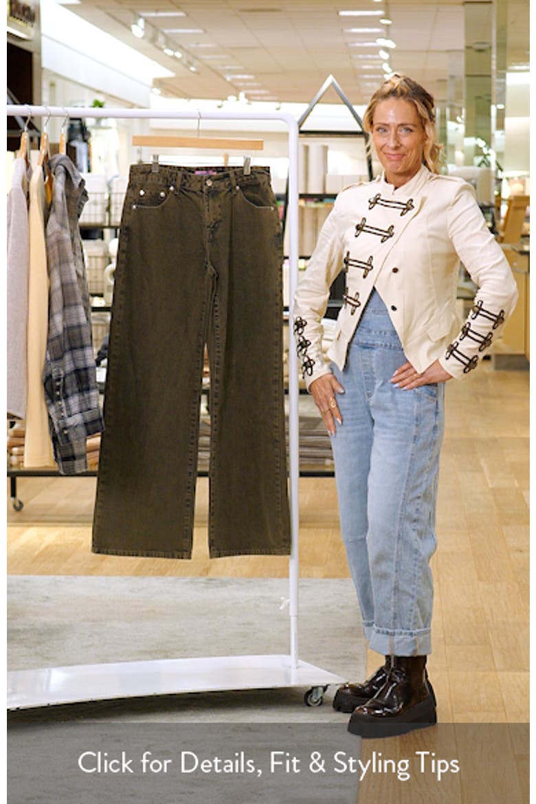 Zahra Low Rise Baggy Wide Leg Jeans video