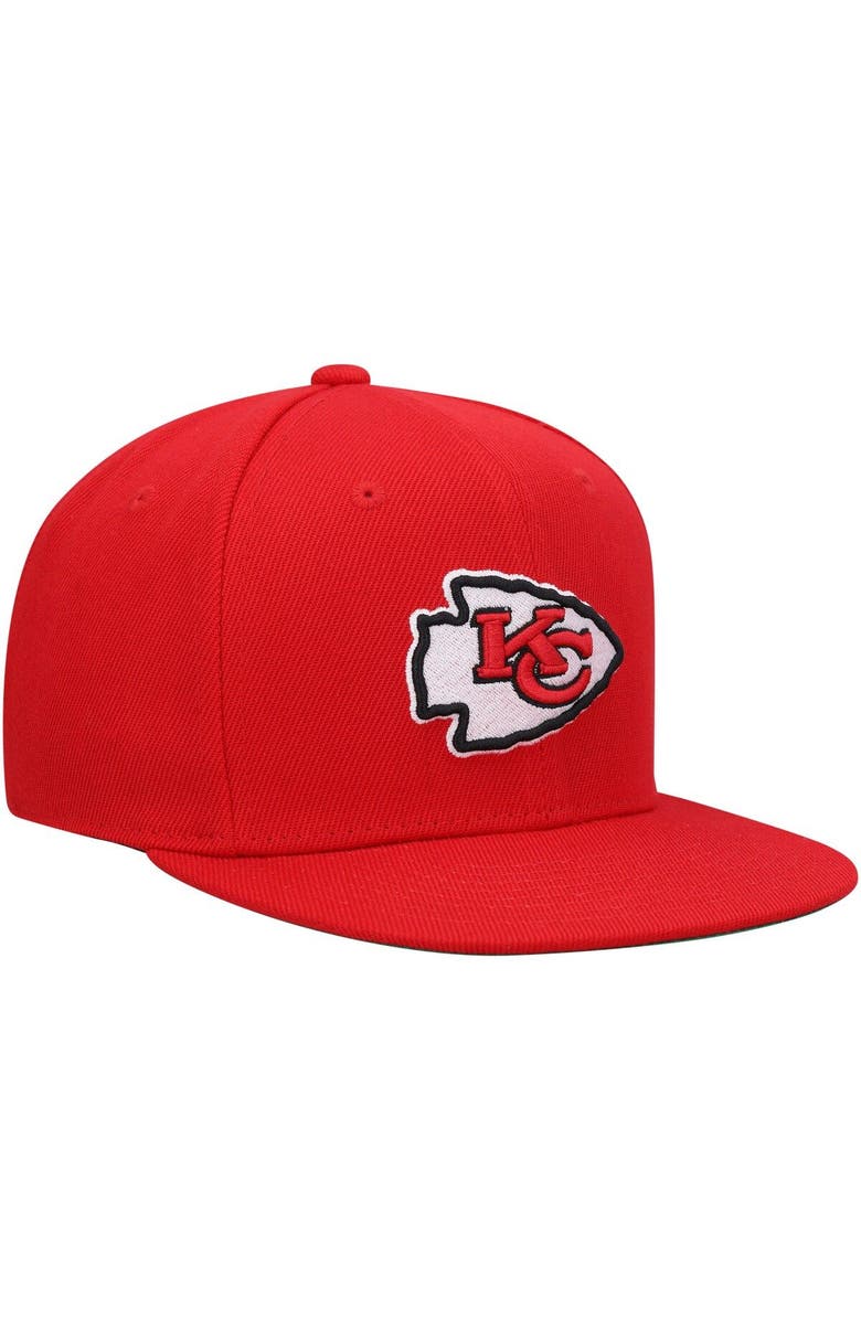 Mitchell & Ness Youth Mitchell & Ness Red Kansas City Chiefs Gridiron Classics Ground Snapback Hat, Alternate, color, Red