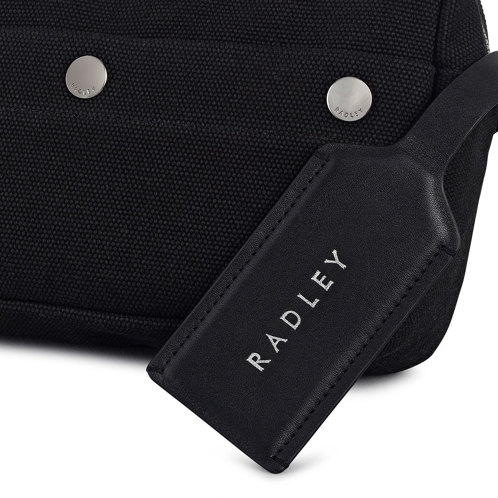 Radley Hadleigh Place Small Ziptop Crossbody Bag, Alternate, color, Black