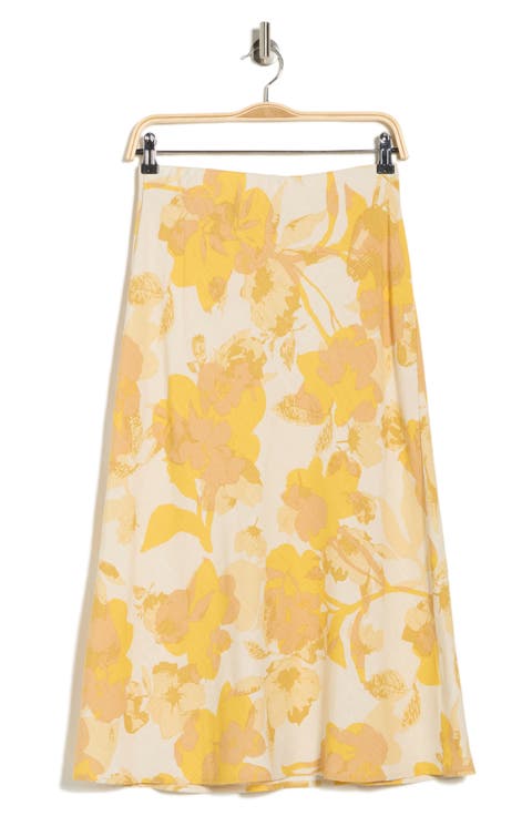Floral Midi Skirt