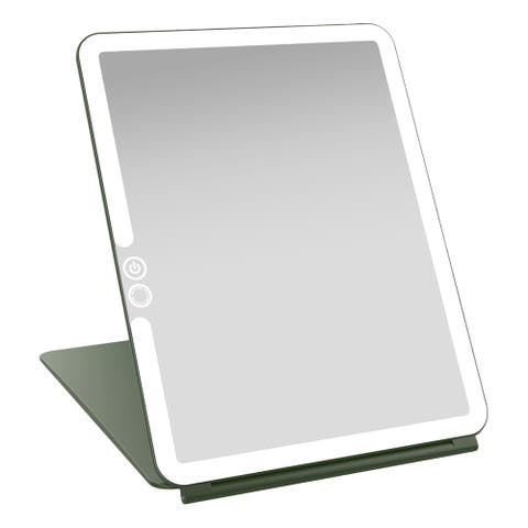 ECLIPSE Travel Mirror | LED Lighted Rechargeable Vanity Makeup Mirror