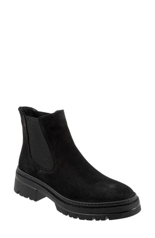 Bueno Darla Lug Chelsea Boot in Black Nubuck  product