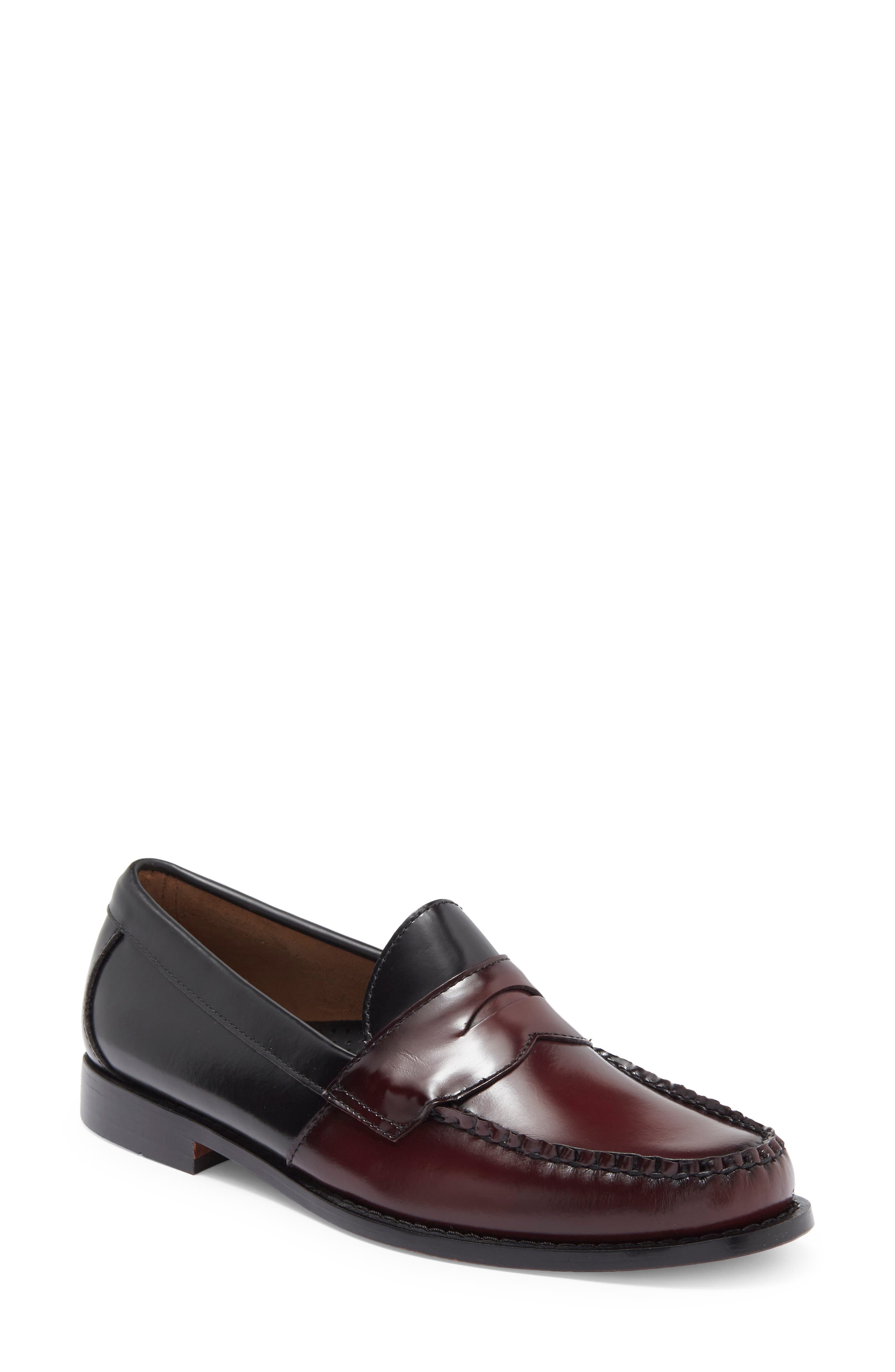 G.H.BASS Logan Colorblock Penny Loafer, Main, color, 