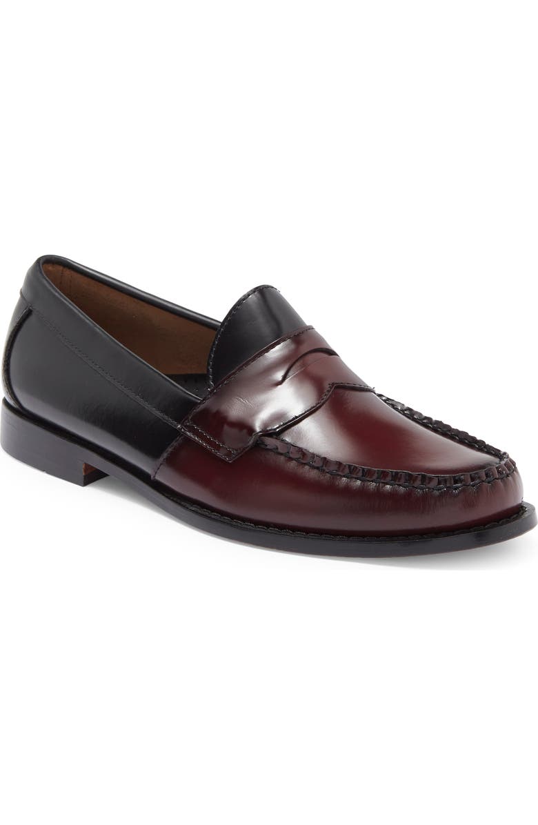 G.H.BASS Logan Colorblock Penny Loafer, Main, color,