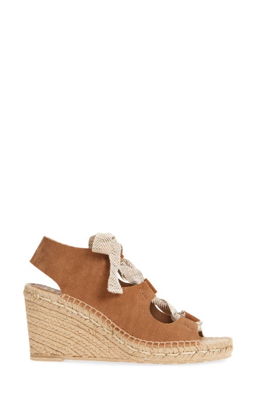 Shop Pedro Garcia Otelia Espadrille Wedge Sandal In Hazelnut Castoro