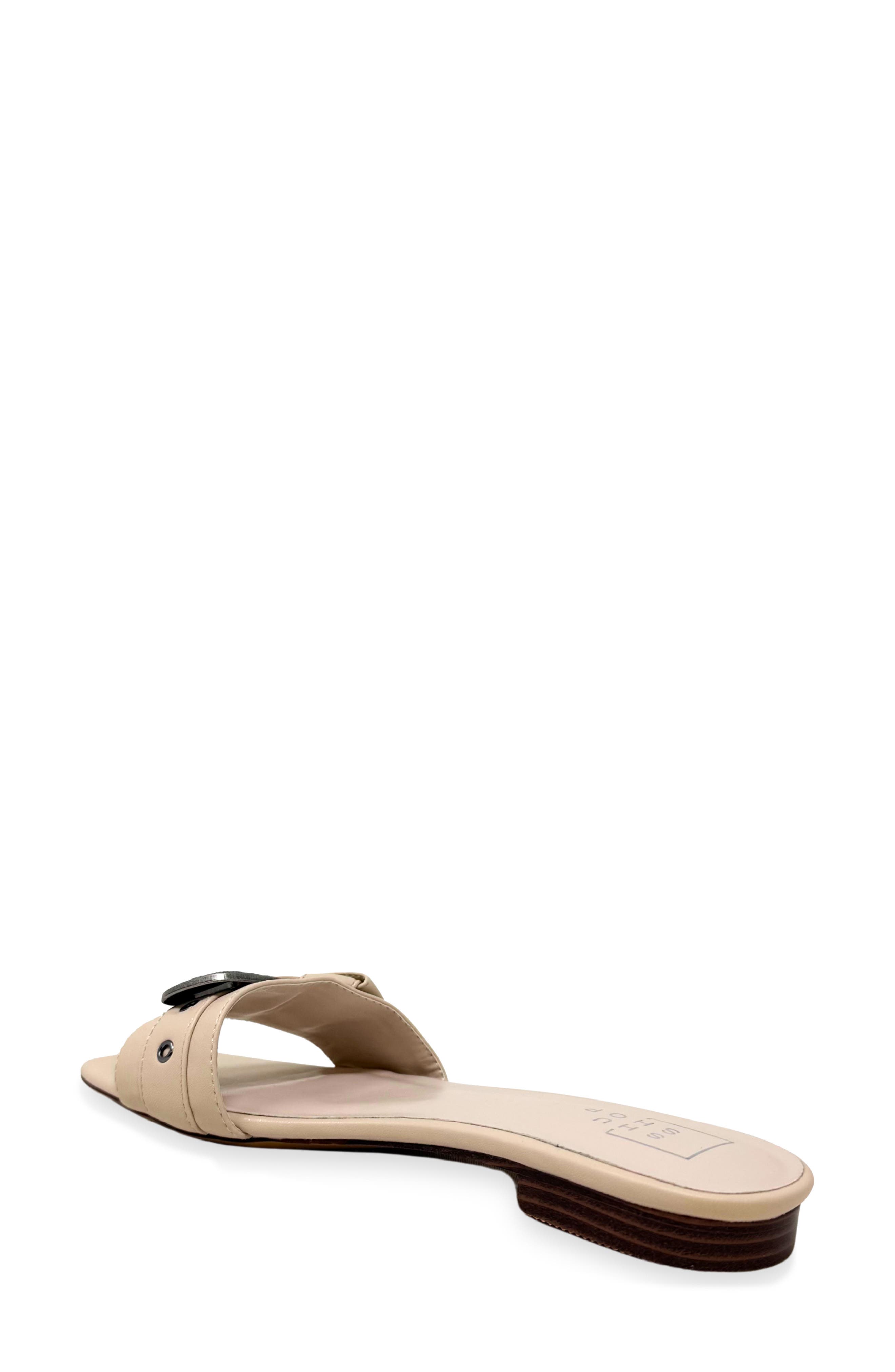 SHUSHOP Darryl Slide Sandal, Alternate, color, Beige