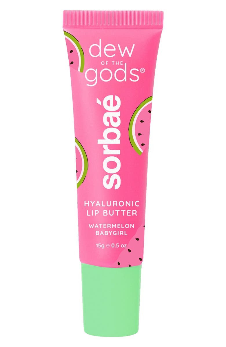 DEW OF THE GODS Sorbaé Hyaluronic Lip Butter, Main, color, Watermelon Babygirl