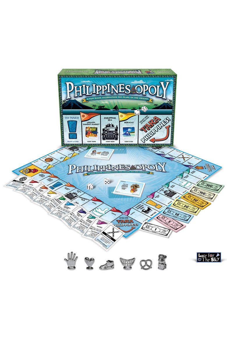 Philippinesopoly Monopoly Board Game, Alternate, color, Multicolored