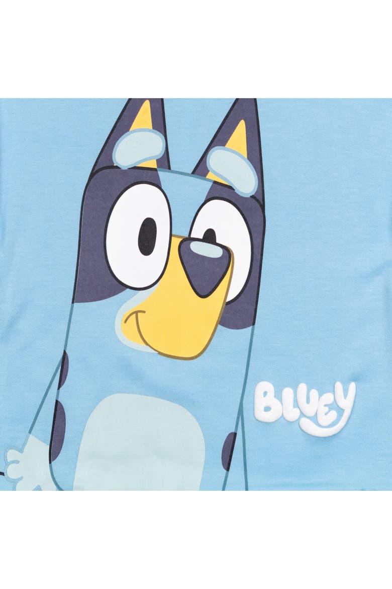 Fleece 2-Piece Hoodie and Joggers Set, Alternate, color, Bluey Light Blue Navy