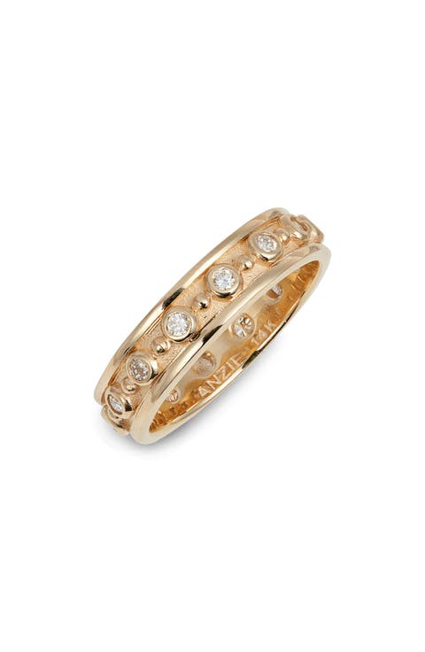 Dew Drops Marine Band Ring