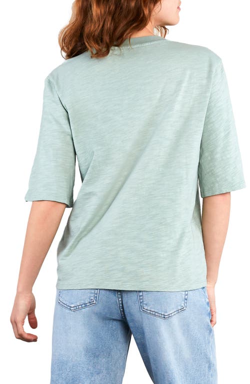 Hint Of Blu Hig Hug Crewneck T-shirt In Green