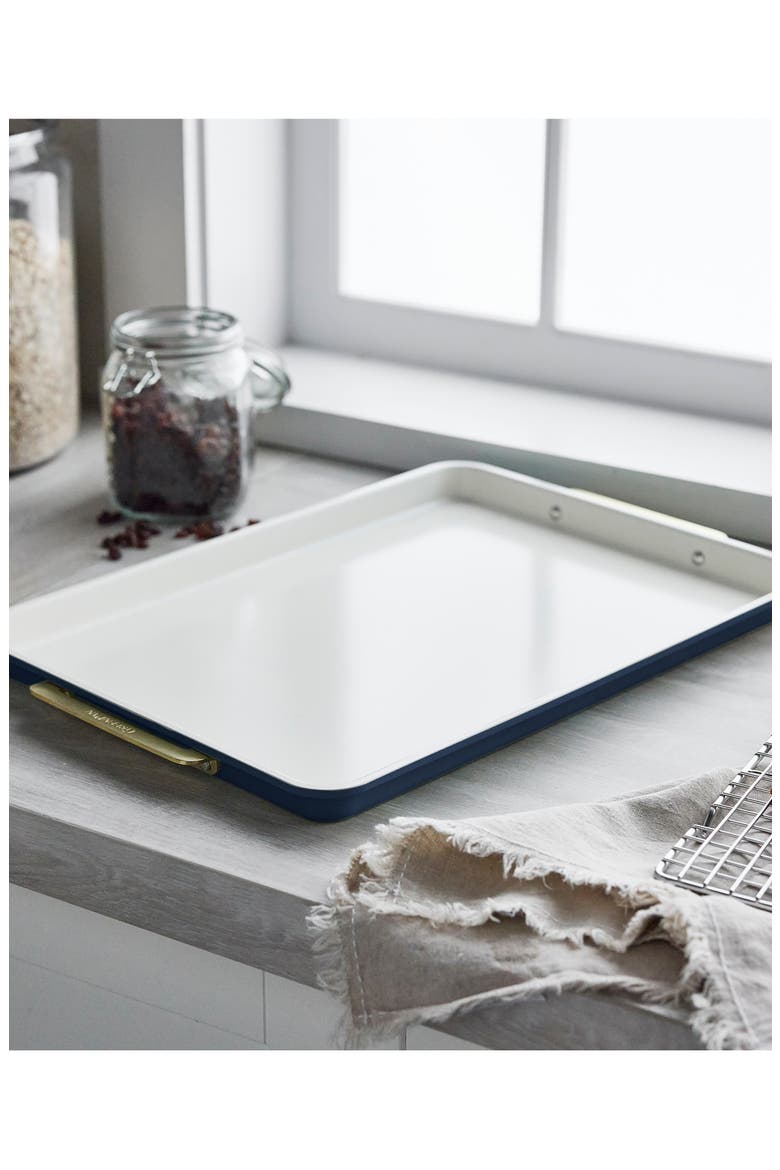 Reserve Aluminized Steel Half Sheet Pan, Alternate, color, TWILIGHT