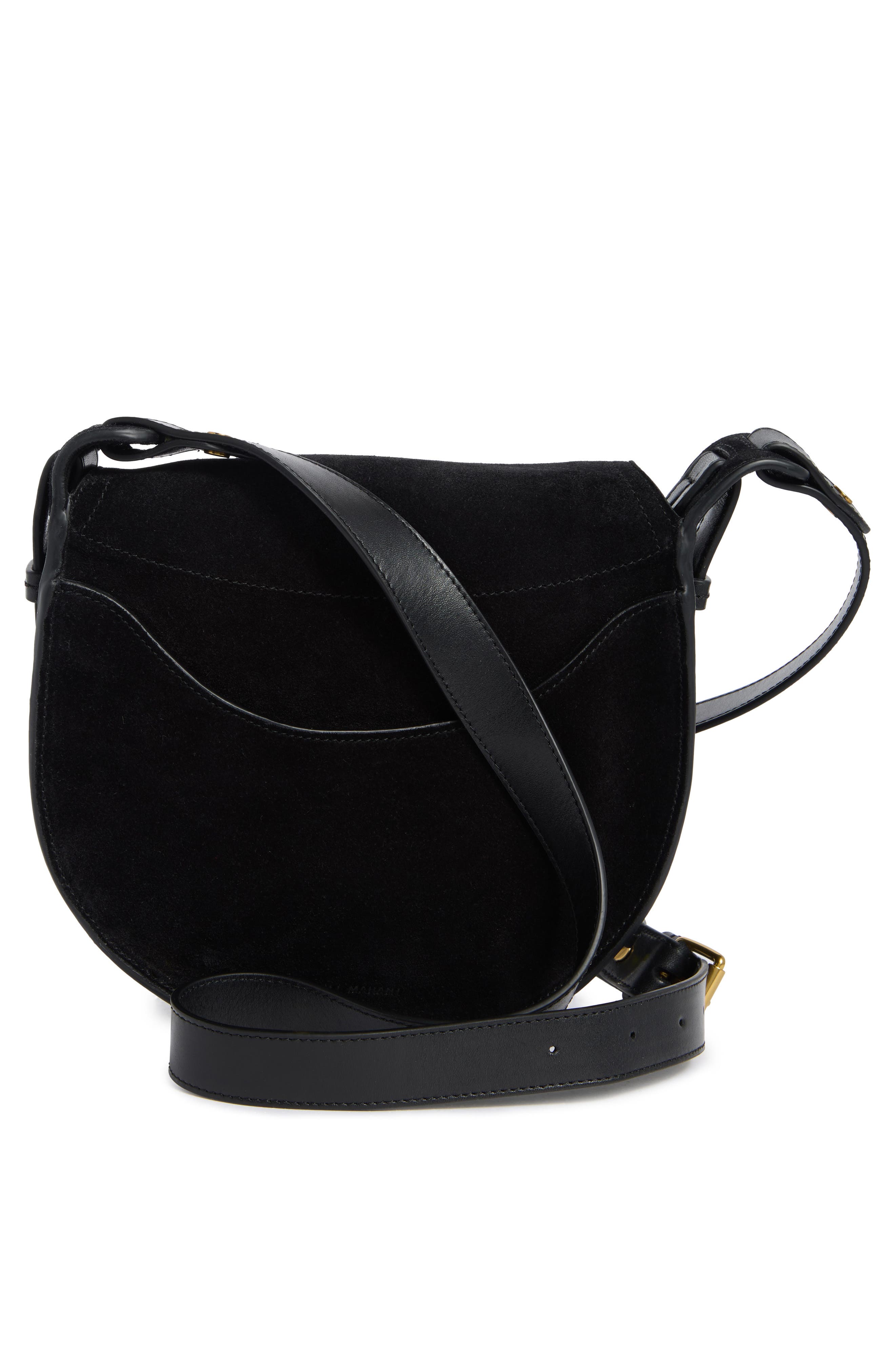 Isabel Marant Botsy Suede Crossbody Bag, Alternate, color, 