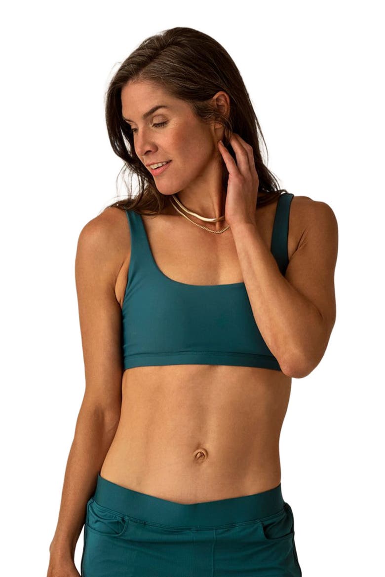 Korbyn Compression Top DD Cup, Alternate, color, River Stripe