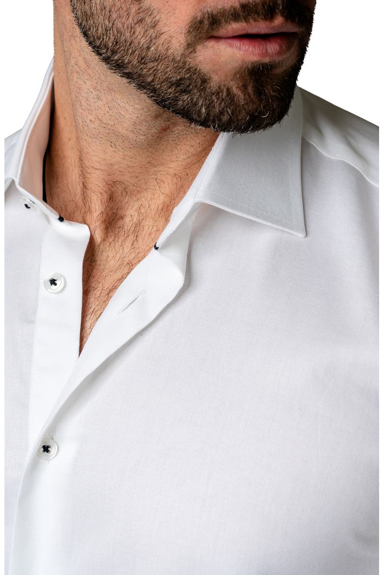Classic Cotton Button-Up Shirt, Alternate, color, WHITE