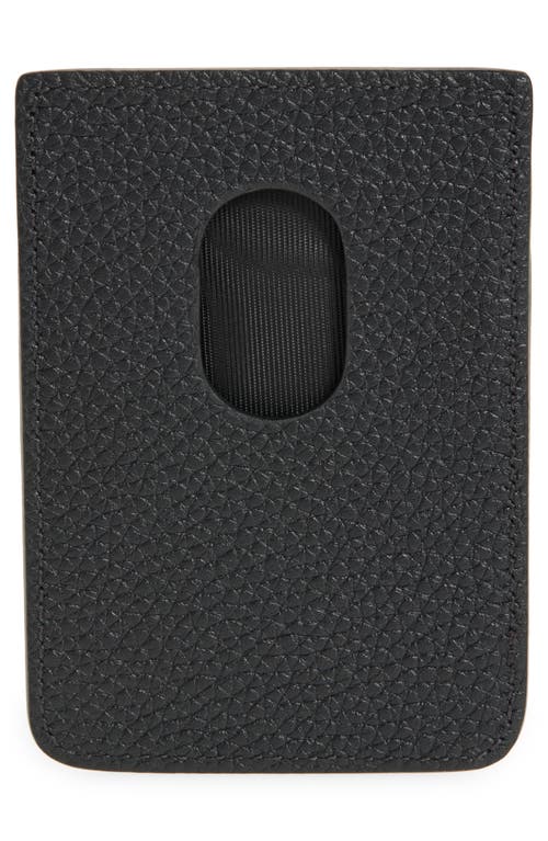 Tom Ford Soft Grain Magsafe Leather Card Case In 1n001 Black