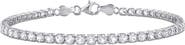Julianna B. Gemstone Tennis Bracelet Sterling Silver