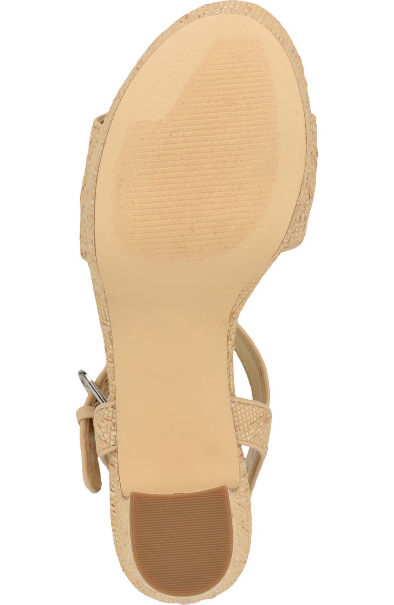GUESS Haldem Platform Sandal, Alternate, color,