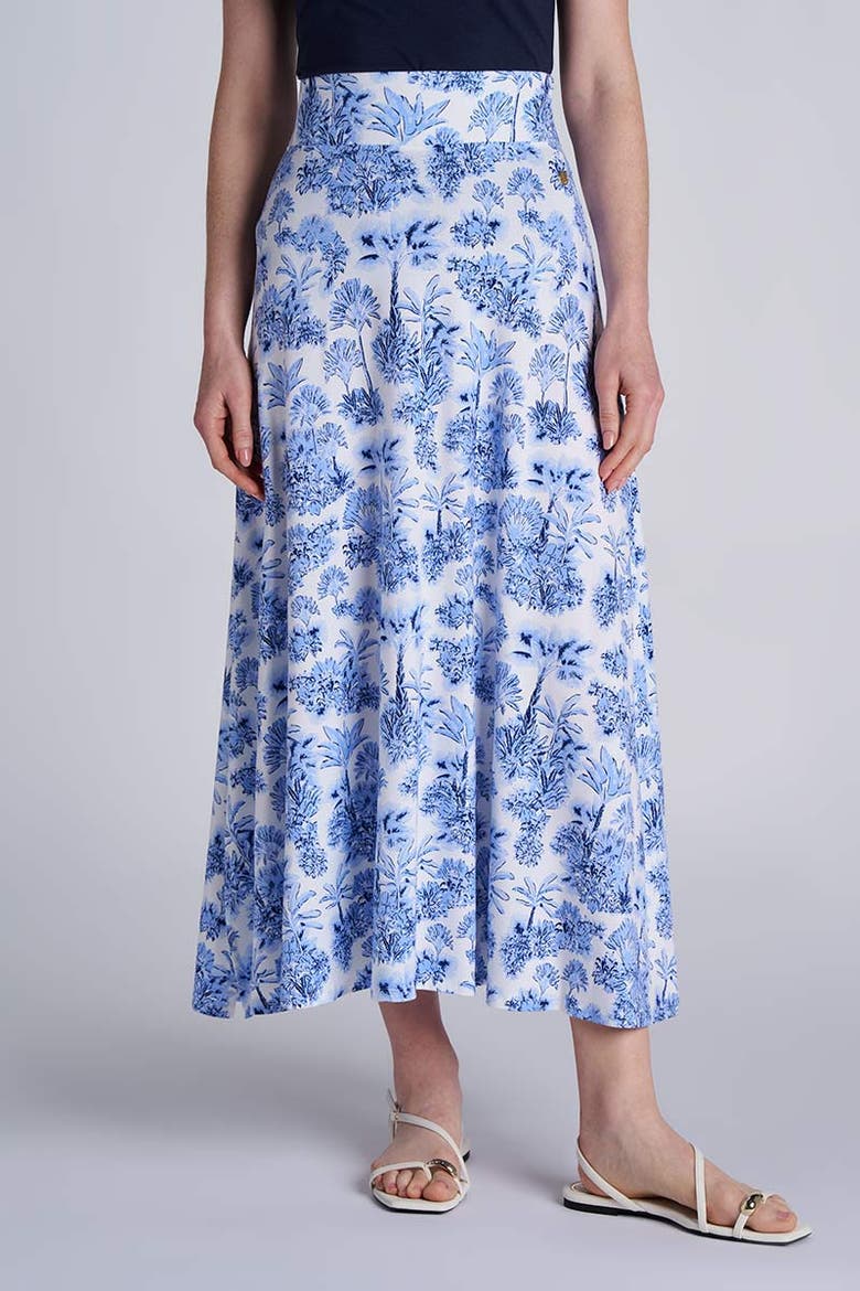 Fabyan Maxi Skirt, UPF 50+ Sun Protection, Alternate, color, Periwinkle Purple