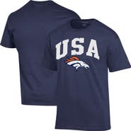 Champion Men's Champion Navy Denver Broncos Americana T-Shirt