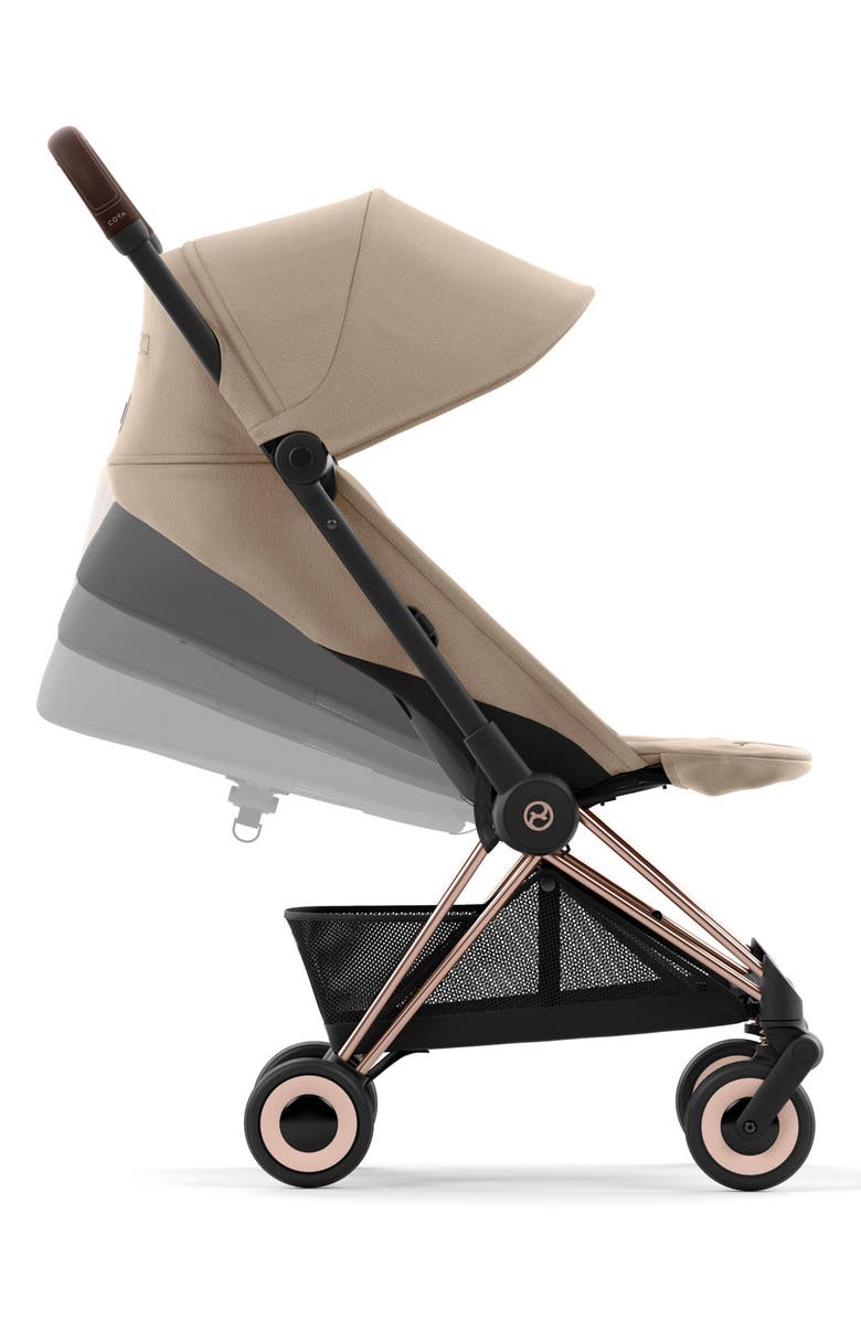 CYBEX Coya Compact Lightweight Travel Stroller, Alternate, color, Cozy Beige