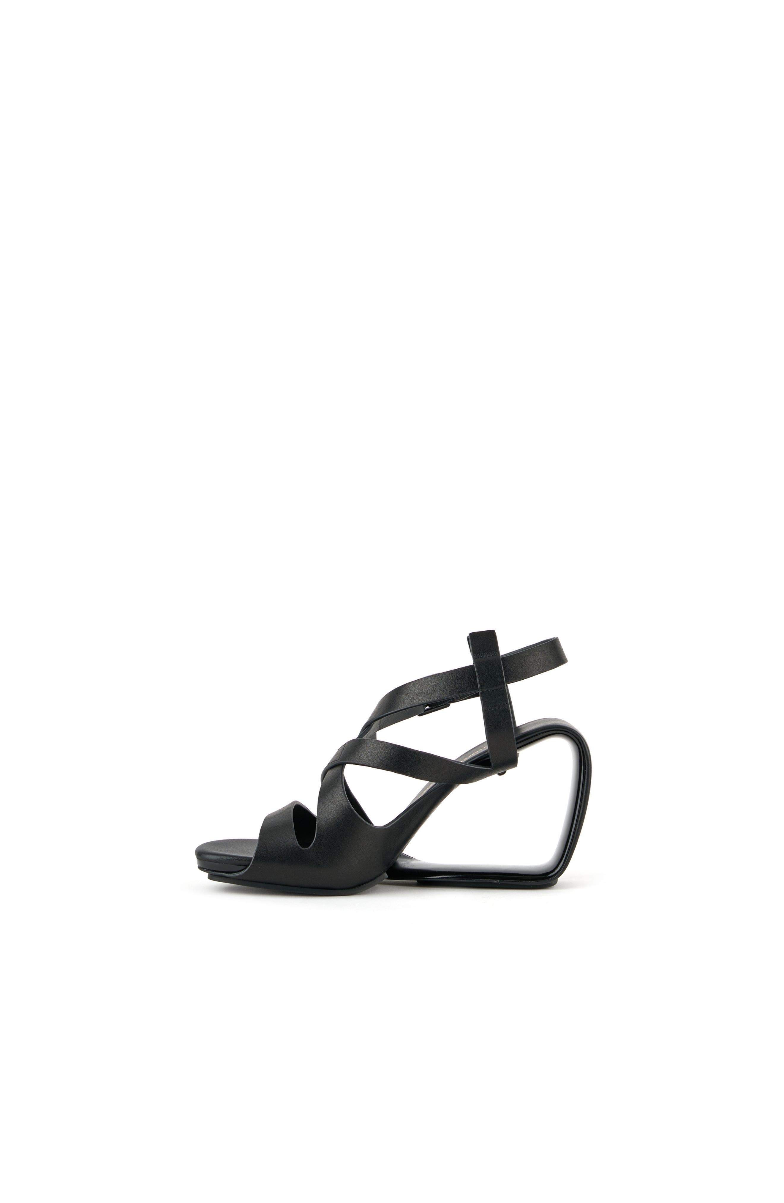 United Nude Mobius Straps Hi Sandals, Alternate, color, Black