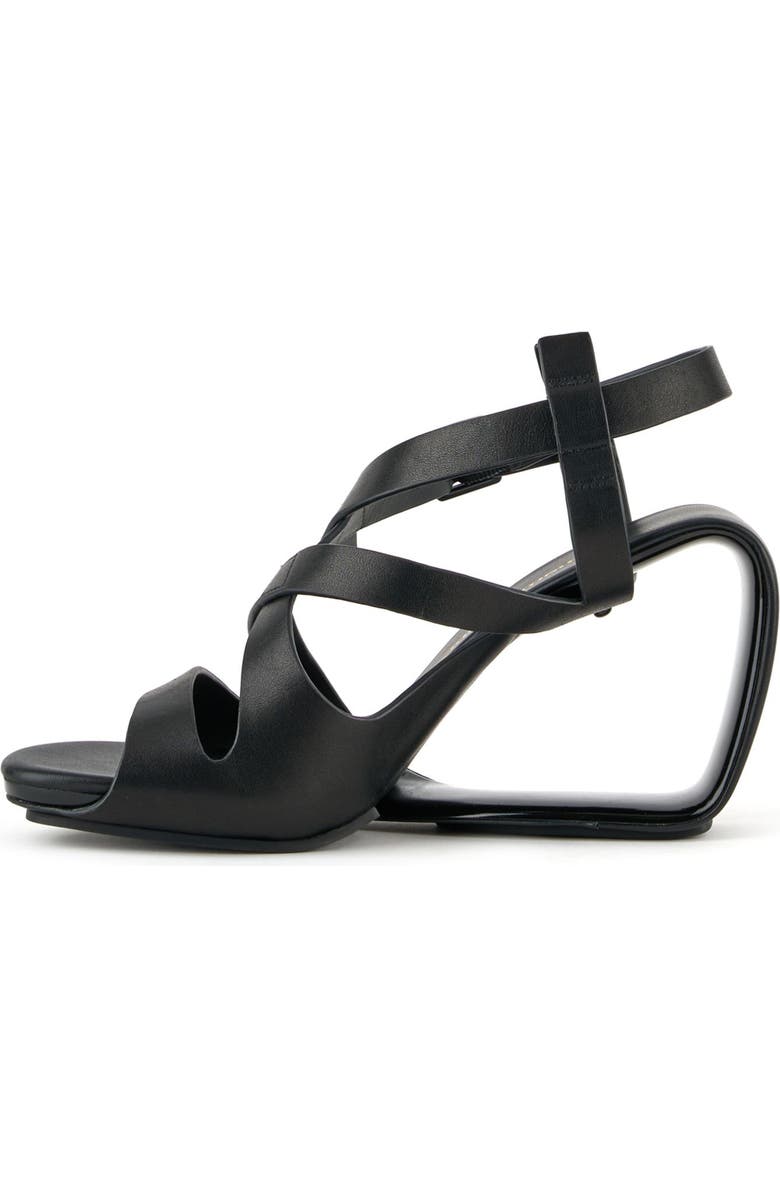 United Nude Mobius Straps Hi Sandals, Alternate, color, Black