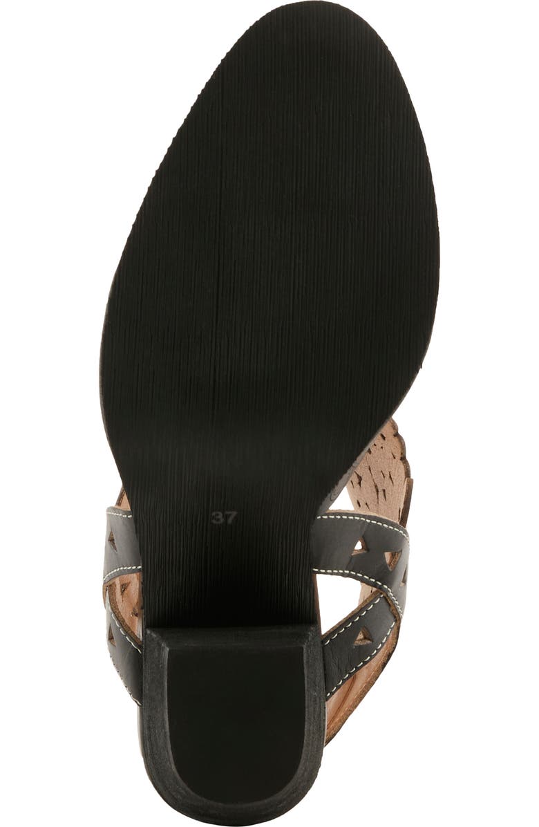 L'Artiste by Spring Step Distinction Ankle Strap Sandal, Alternate, color, Black