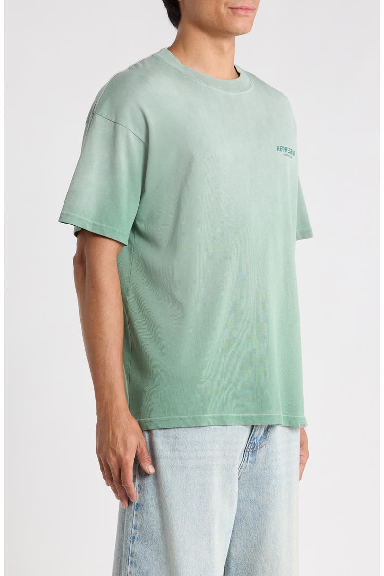 Owners' Club Cotton Logo Graphic T-Shirt, Alternate, color, WASHED ALOE