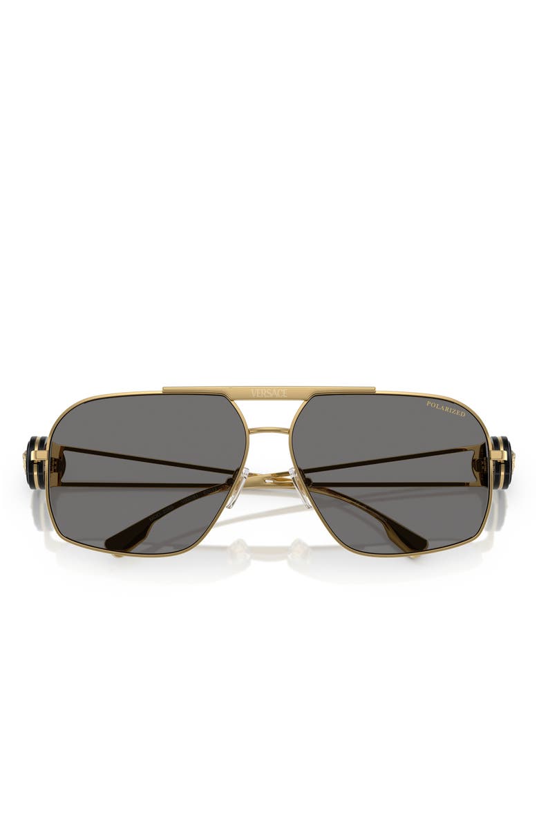 Versace Polarized Unisex 62mm Sunglasses! New! Versace 62MM Pilot Sunglasses | Saks Fifth Avenue main image 3