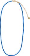 Clare V. Enamel Barrel Chain Necklace