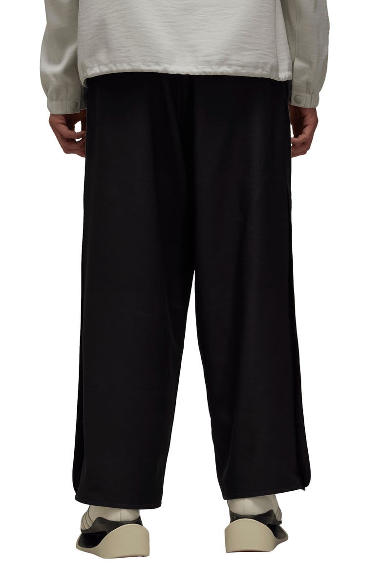 Y-3 Recycled Polyester Twill Wide Leg Pants, Alternate, color, 