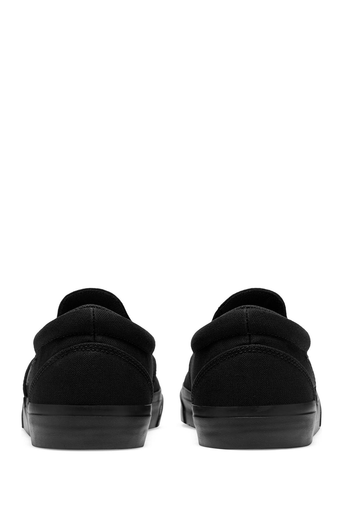 SB Charge Slip-On Sneaker, Alternate, color, 003 BLACK/BLACK